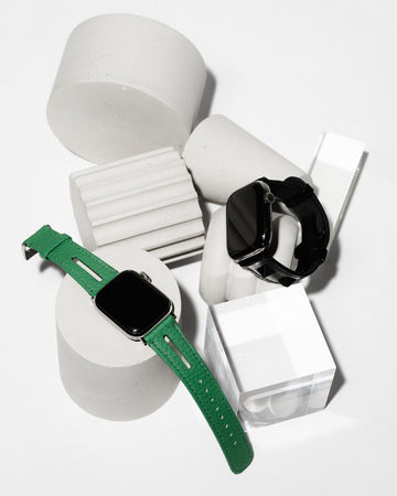 レザーハイブリッドバンド スタッズ for Apple Watch