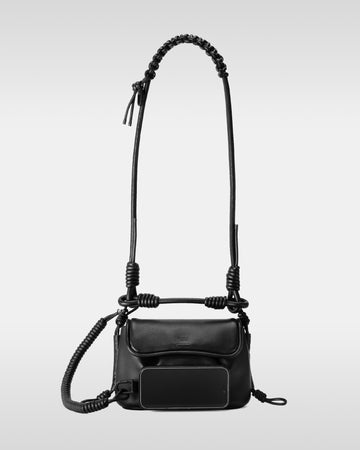 beautiful people × objcts.pro DENWA leather bag