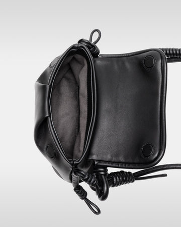 beautiful people × objcts.pro DENWA leather bag