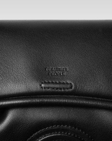 beautiful people × objcts.pro DENWA leather bag