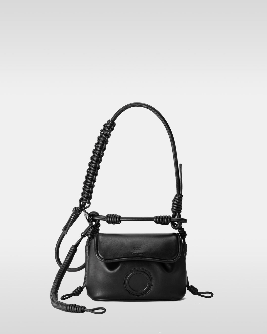 beautiful people × objcts.pro DENWA leather bag
