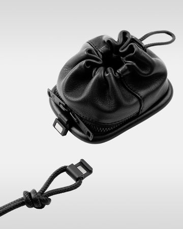 over engineering leather purse