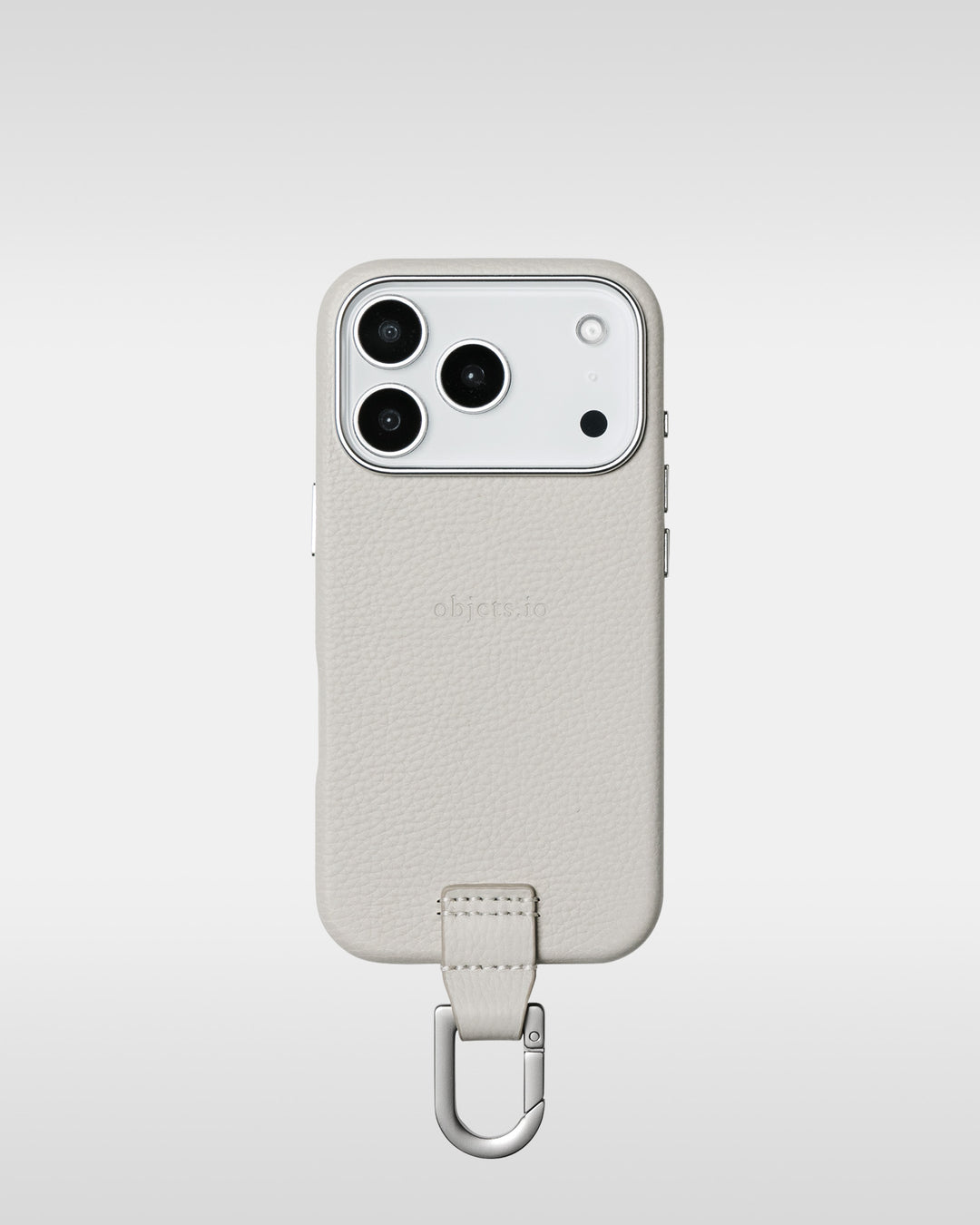 アジャスタブルレザーストラップ + iPhoneケースセット - エンベロープ - マシュマロ