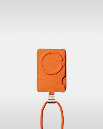 デタッチャブルストラップ付iPhoneアクセサリー - パンプキン