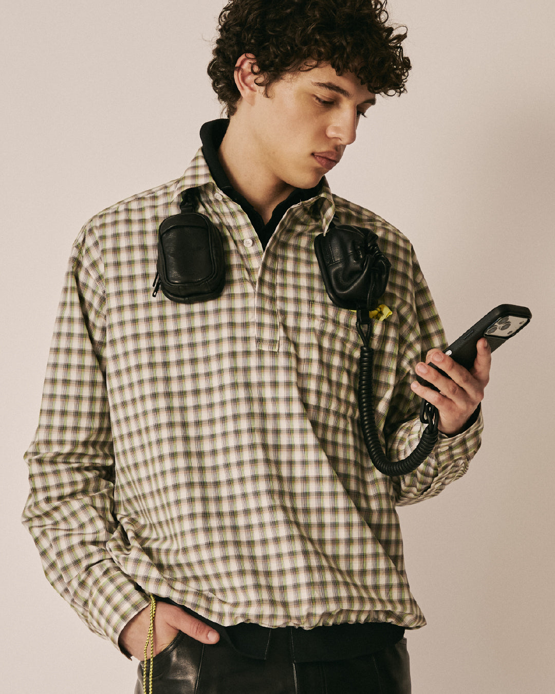 beautiful people × objcts.pro MagWear headphone leather purse